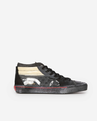 The Kooples X Hidn-Ander black high-top sneakers
