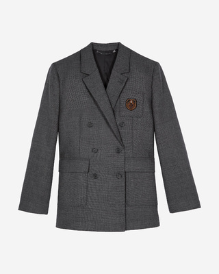 Dark grey suit jacket