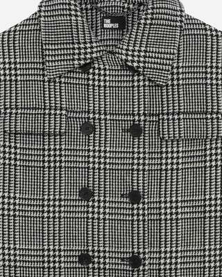 Black and white Prince of Wales jacket