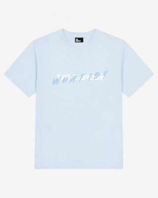 'What Is' Light Blue T-Shirt