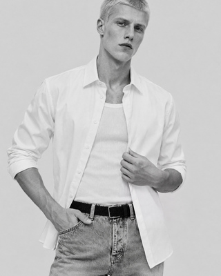 Formal white shirt