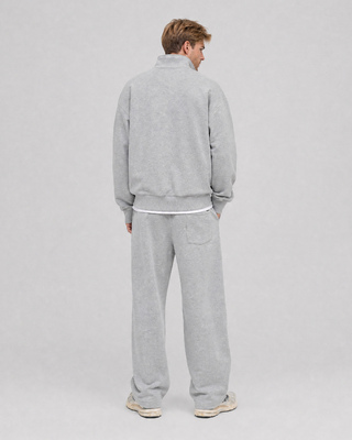 Pantalones de ch&aacute;ndal rectos grises