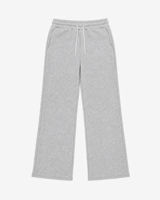 Pantalones de ch&aacute;ndal rectos grises
