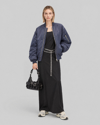 Chaqueta bomber marinera