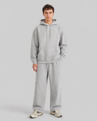 Sudadera con capucha gris