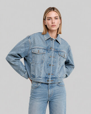 Chaqueta vaquera azul