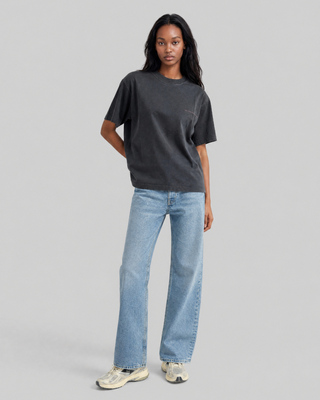 Camiseta negra con serigraf&iacute;a
