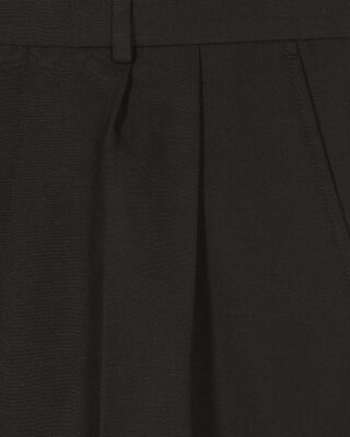Bermudas de lana negra