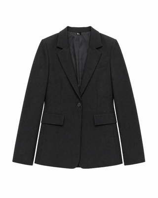 Veste de tailleur en laine noire