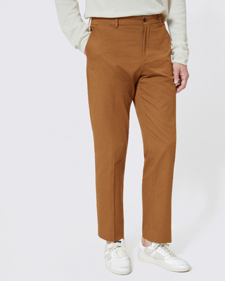 Pantalon chino bronze