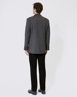 Veste en laine grise