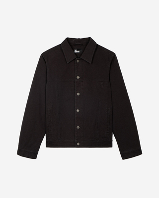 Blouson &agrave; broderie noir