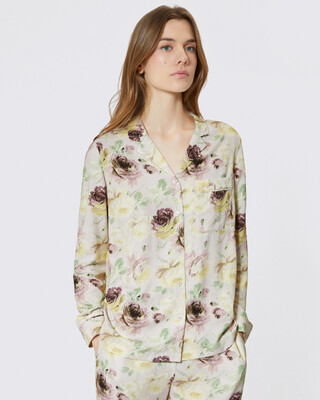 Chemise imprim&eacute; fleuri