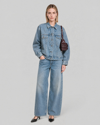 Blue denim jacket