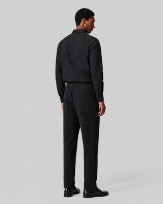 Black shirt with patch pockets