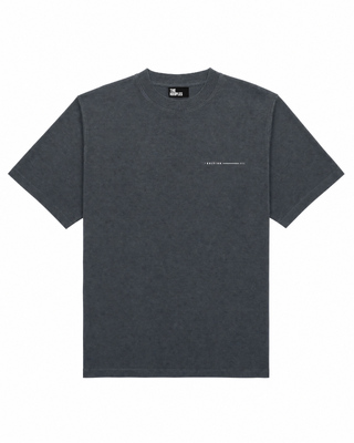 Black T-shirt with car screen print