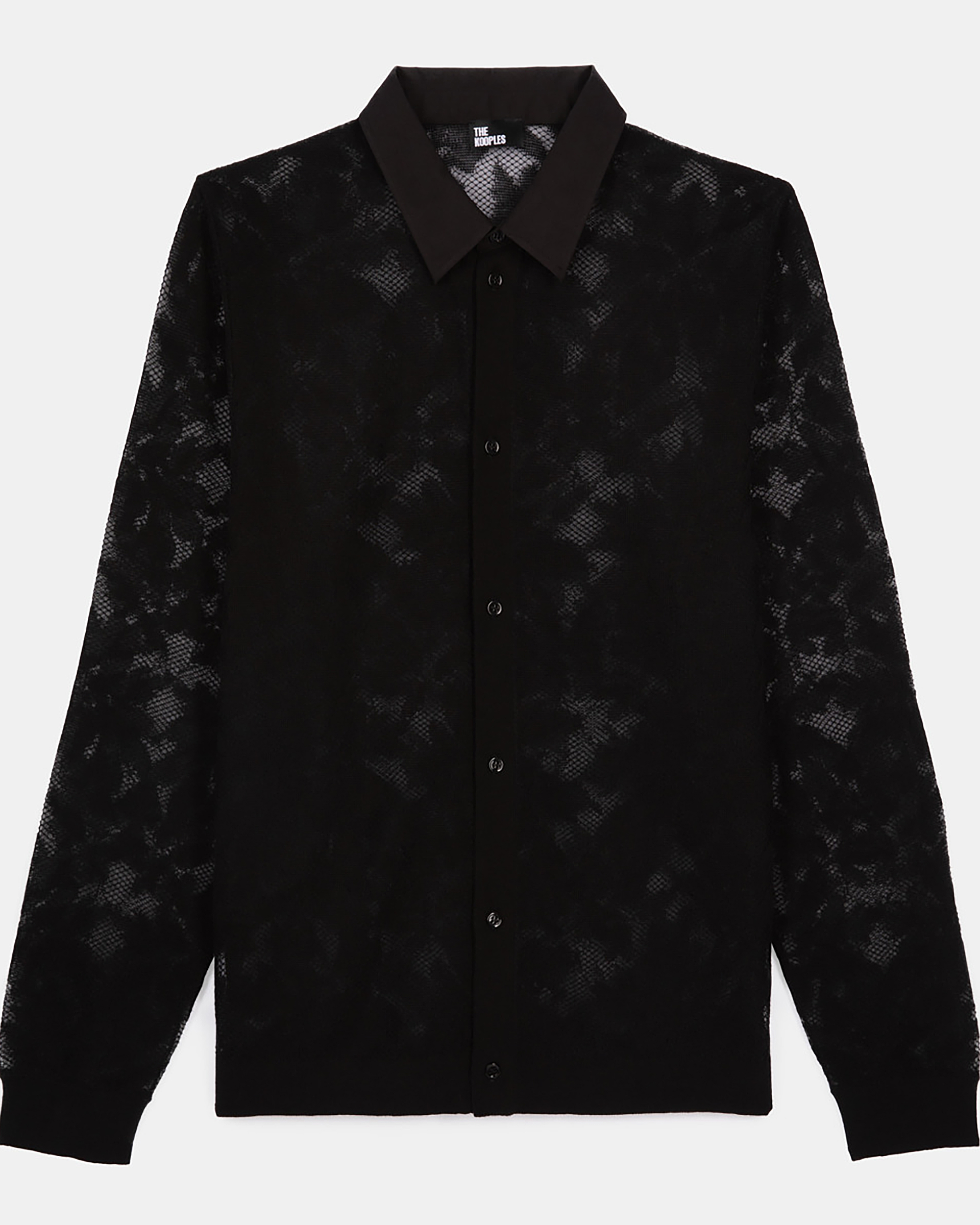 Black lace shirt
