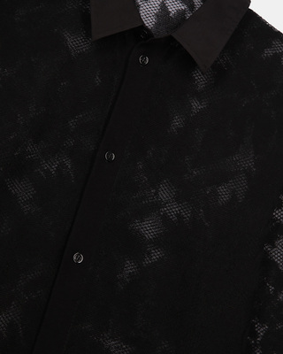 Black lace shirt