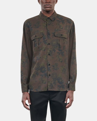 Floral print shirt