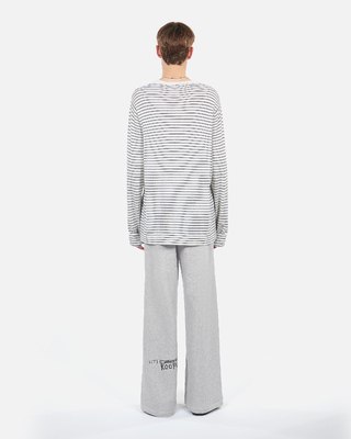 Blazon striped wool and cashmere sweater