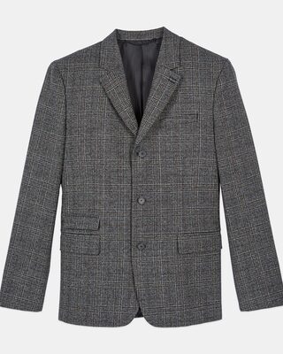 Prince of Wales wool blazer